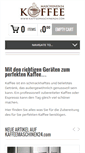 Mobile Screenshot of kaffeemaschinen24.com